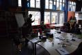 Projektbeirat 20. April 2017, Britta Wollff und Team führen das Konzept zum Film - Berufsorientierung - vor
